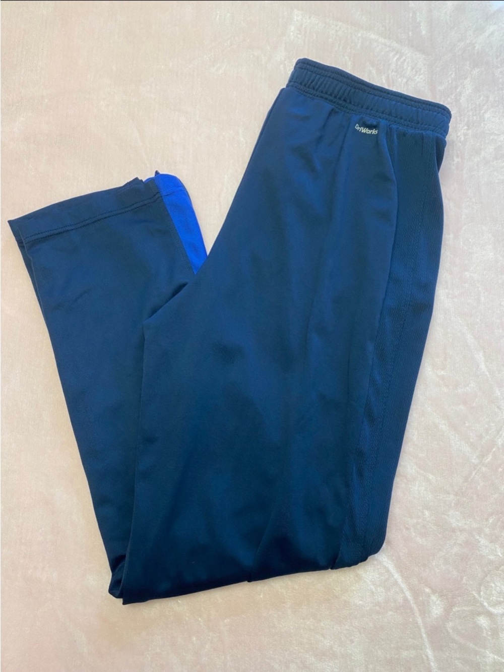 Athletic Works Navy and Royal Blue Men's Jogger Pants